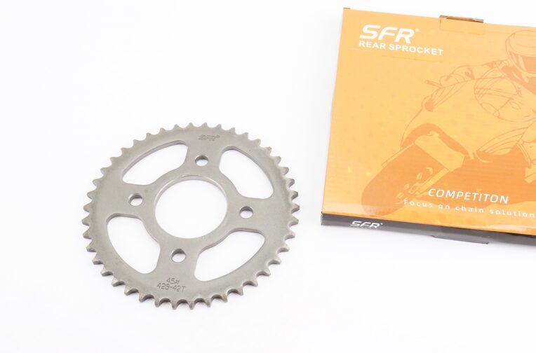 Зірка задня WY125 – 428-42Т – d=58; 4отв.*90mm (ZS125J спиці/BOXER ВМ/ВМX)