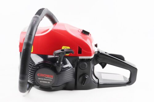 Бензопила CROWN GT5800 58cc (3,5кВт, шина 18", ланцюг 325-1,5-72зв. коло. зуб) плавний пуск - Зображення 2