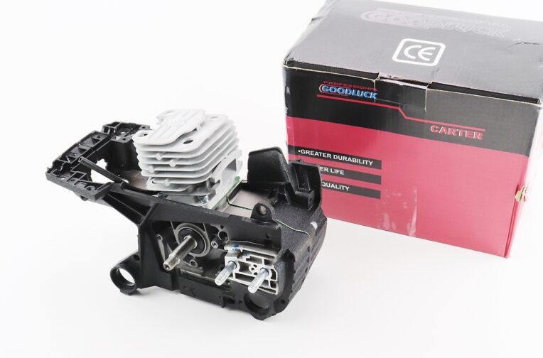 Блок двигателя в сборе 52cc 45mm, черный картер