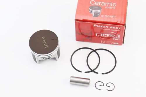 Поршень к-кт MS-180 38mm (палец 10mm), тефлоновое покрытие, "PRO SERIA"