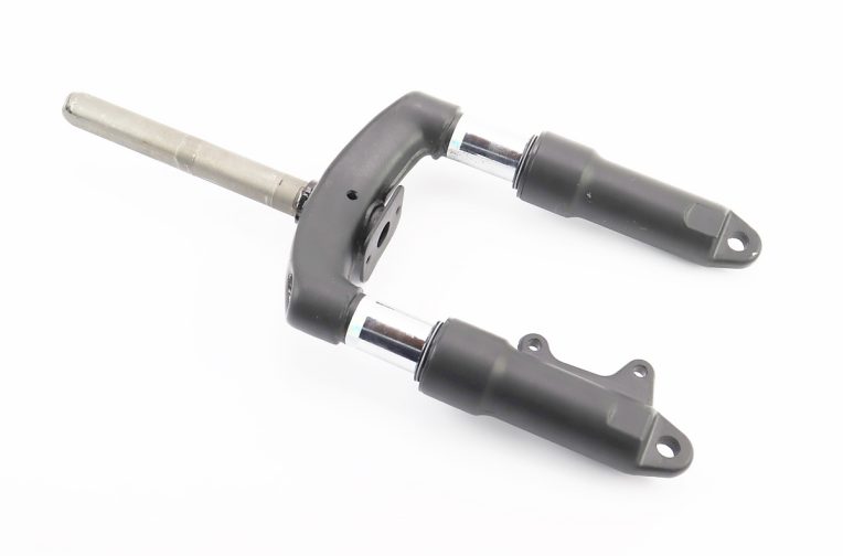 Вилка 10″ амортизаційна, під Disk-brake, чорна Т4 (електросамокат)