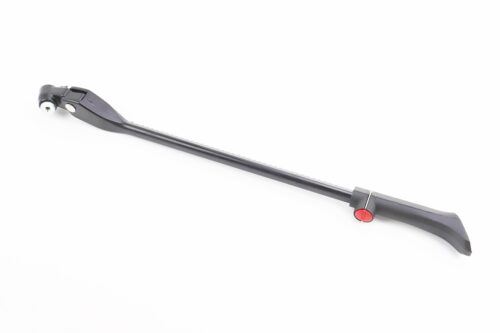 Подножка боковая задняя телескопическая для 24"- 29", крепление под эксцентрик, чёрная
