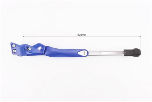Подножка боковая задняя телескопическая для 24"- 29", крепление за перо рамы, алюминиевая, синяя — изображение 2