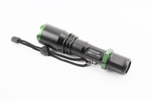 Фонарь передний 1 диод 2800 lumen алюминиевый, Li-ion 3.7V 3800mAh с зарядкой, влагозащитный, чёрный BL-1820 — изображение 2