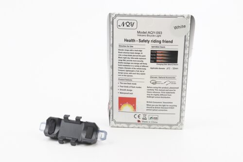 Ліхтар передній 5 діодів 15 lumen, Li-ion 3.7V 330mAh зарядка від USB, вологозахисний, BS-216/АQY-093 - Зображення 2