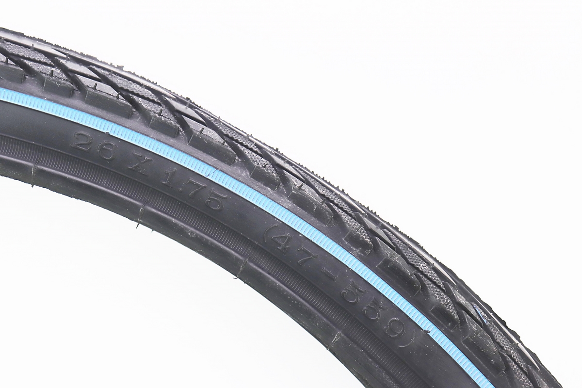 Шина 26"x1,75 (47-559) дорожная с синей полосой SA-234 — изображение 2