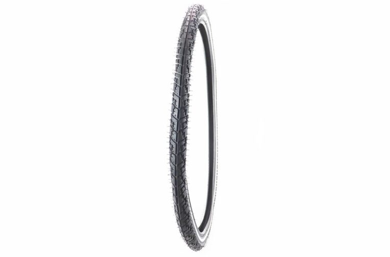 Шина 26″x1,75 (47-559) шипованная  K-830 с белой полосой