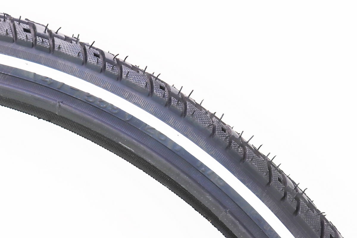 Шина 26"x1,75 (47-559) шипованная K-830 с белой полосой — изображение 2