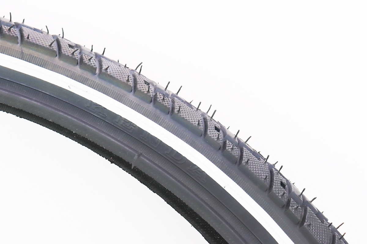 Шина 26"x1,75 (47-559) шипованная K-830 с белой полосой — изображение 3