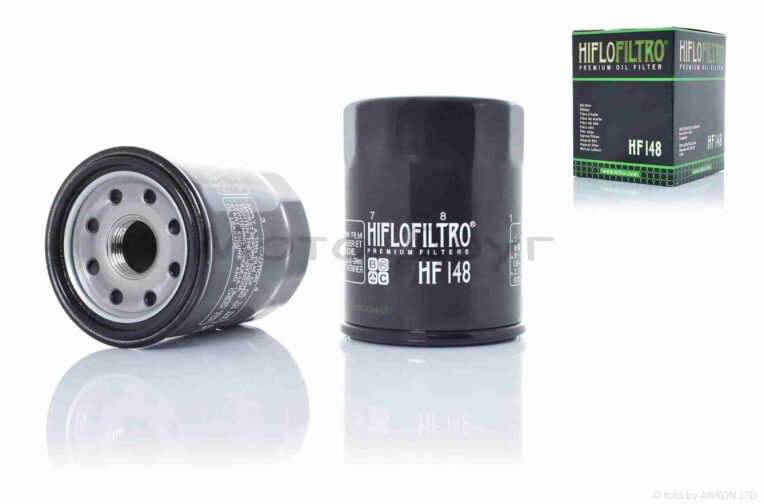 Фільтр масляний мото HF148 D65/H85 “HIFLO” ТАЙЛАНД