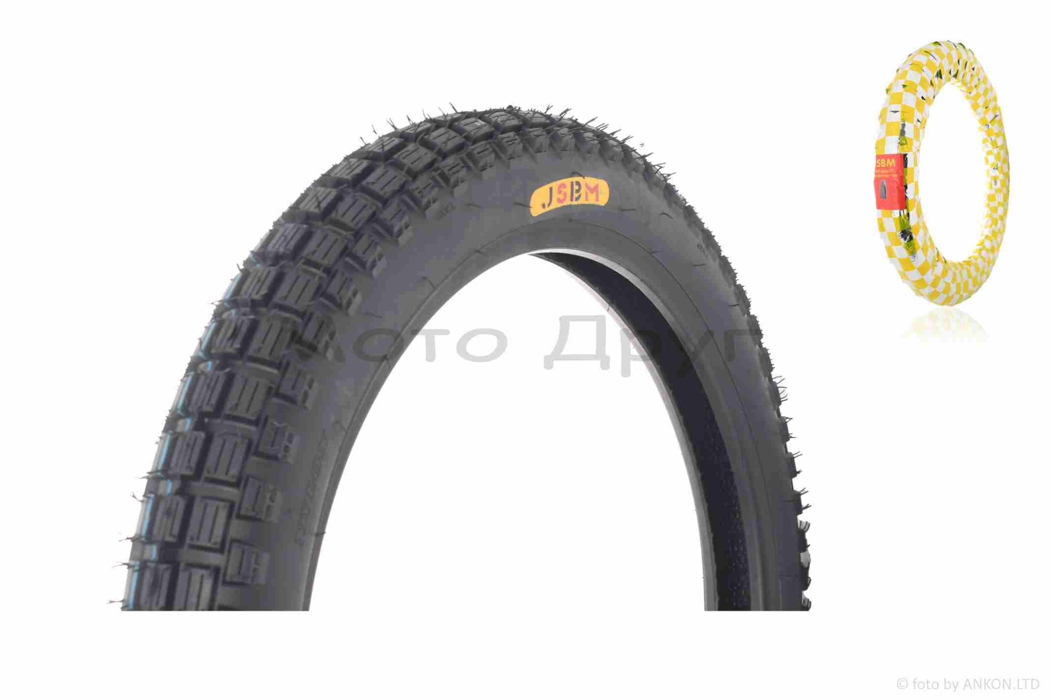 Покришка мото 17" 2.75-17 TT, 6PR, 40%, 47L "JSBM" #GMY-82