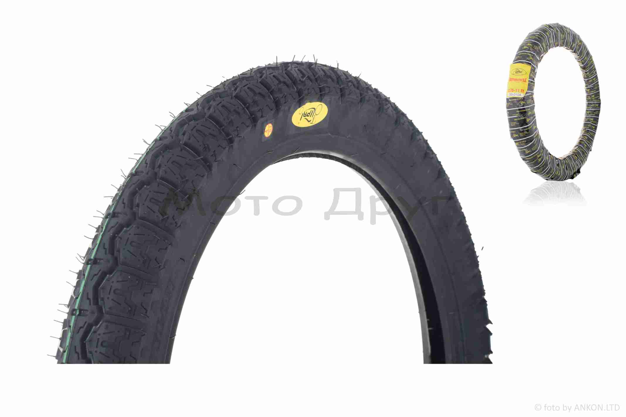 Покрышка мото 17" 2.75-17 TT, 6PR, 45%, 44L "LIPAI" #SS-010A
