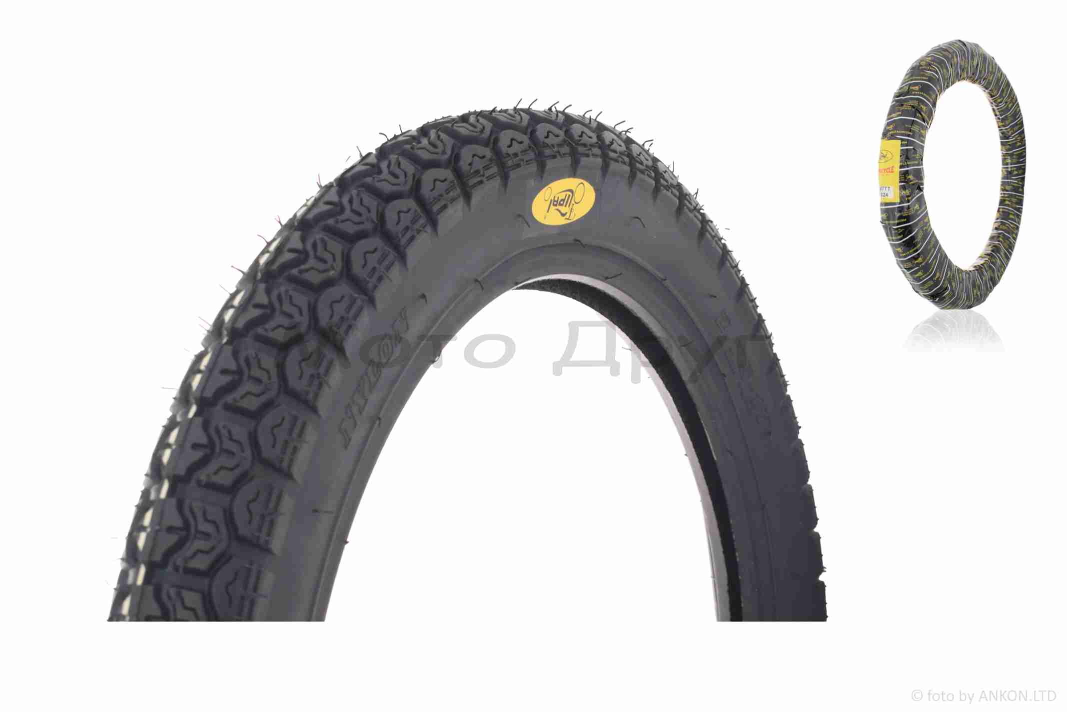 Покрышка мото 17" 2.75-17 TT, 6PR, 45%, 44L "LIPAI" #SS-024