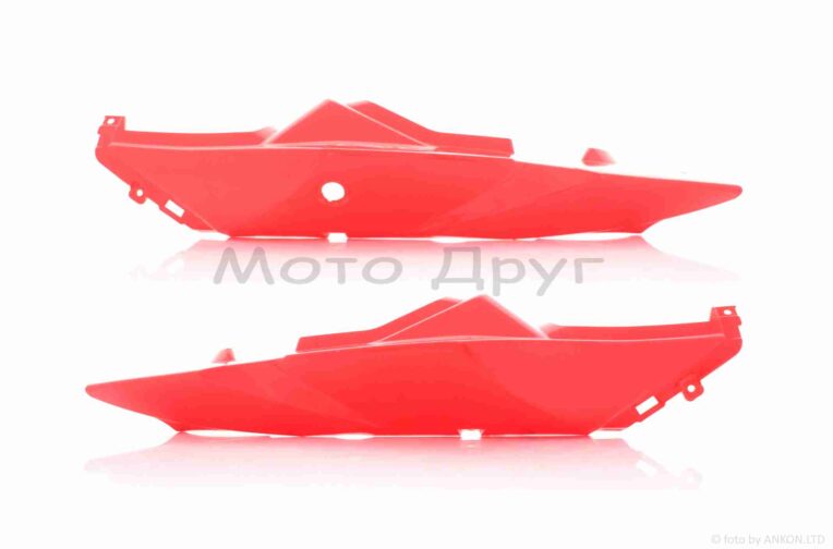 Пластик PRIME 200 задний подседельный, красный “SKYMOTO”