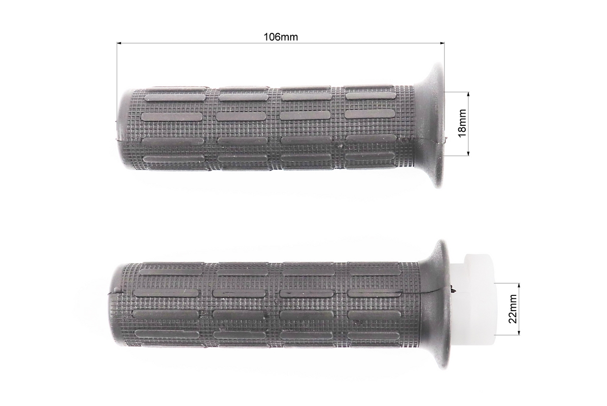 Рукоятка керма ліва, права к-кт 2шт Yamaha JOG, тип2 - Зображення 2