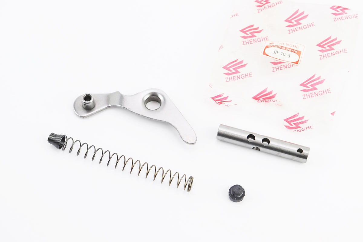 Натягувач ланцюга розподільного валу (втулка + пружина) + коромисло