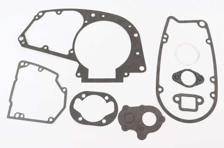 Прокладки двигуна Мінськ 12V, к-кт 8 деталей, (папір, алюміній)