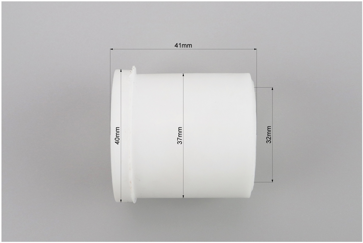 Втулка вилки передньої, пластмас, біла - Зображення 2