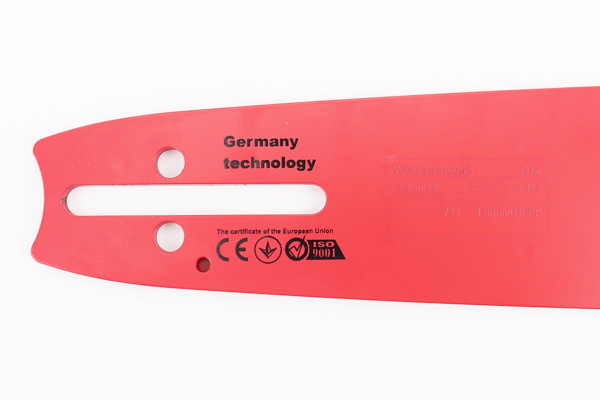 Шина 18"-1,5mm 325 72зв L-51см, (подходит на Китай), отв. натяжителя - круг — изображение 3