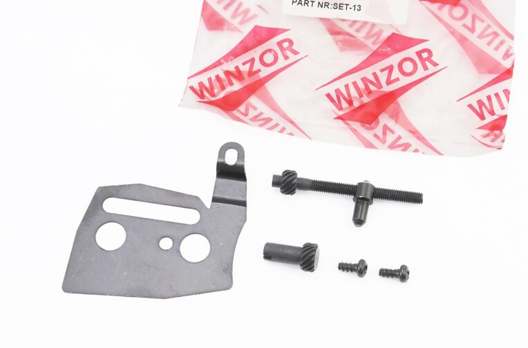 Натягувач ланцюга бічний (черв’ячний) + пластина гальма к-кт 4500/5200