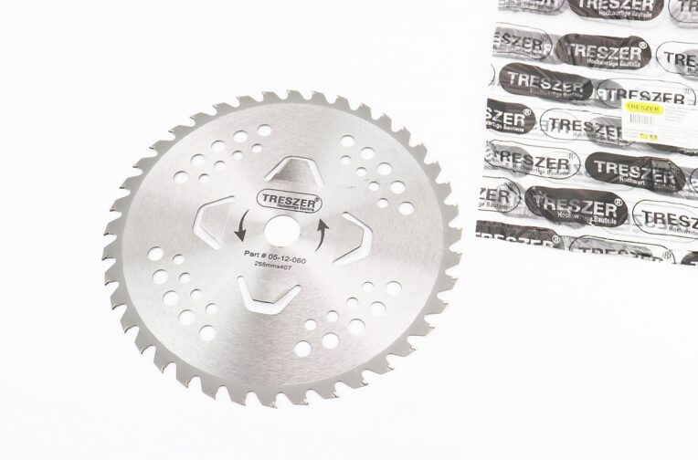 Нож 40Тх255mm победитовые зубья “лепесток”