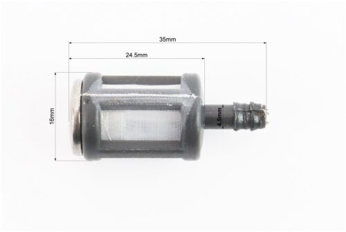 Фильтр топливный - элемент (сетка) d-4,5mm, D-16mm, L-35mm — изображение 2