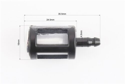 Фильтр топливный - элемент (сетка) d-4,5mm, D-16mm, L-35mm, к-кт 5шт — изображение 2