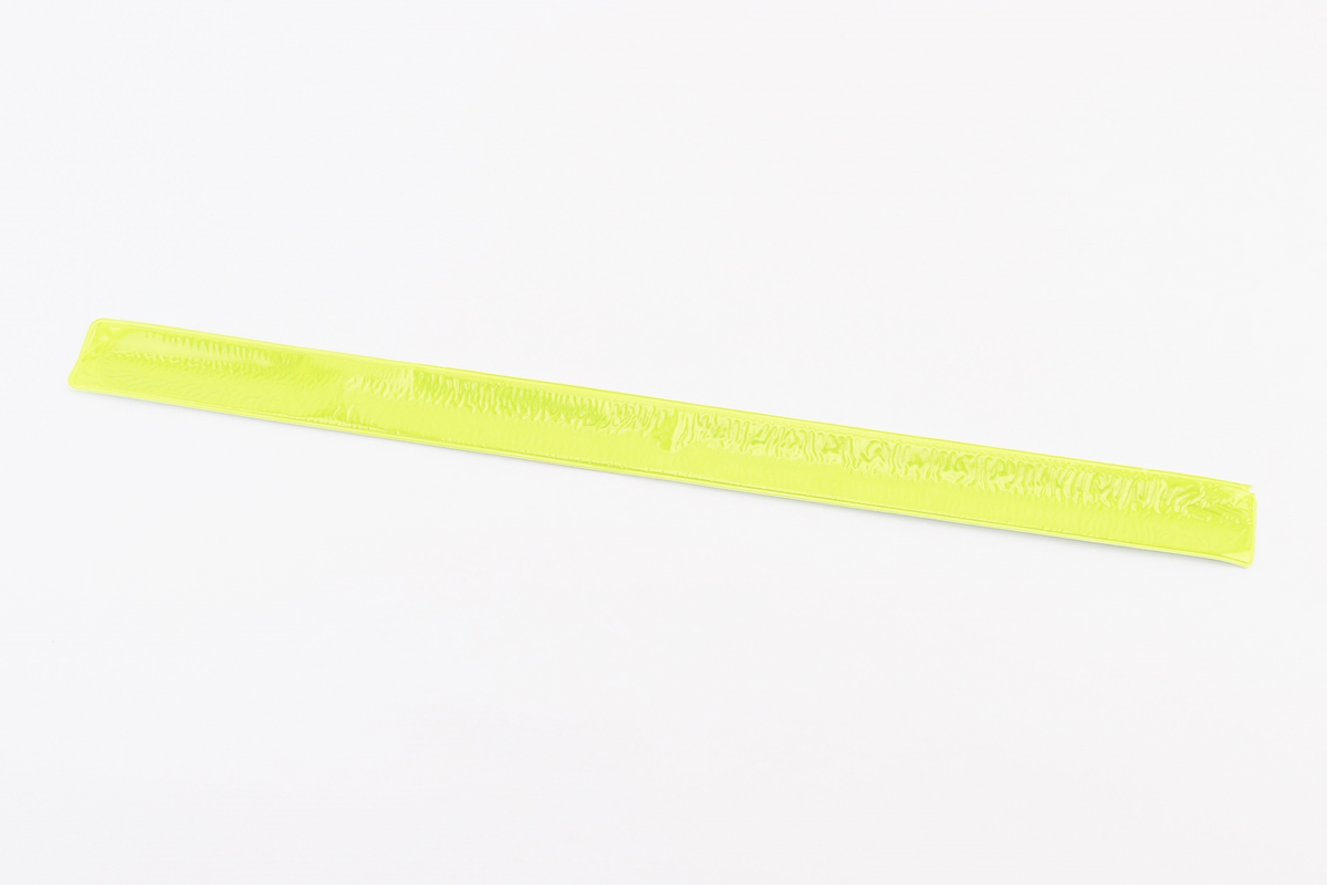 Захисний браслет, світловідбиваючий, салатовий, від 20шт -20%