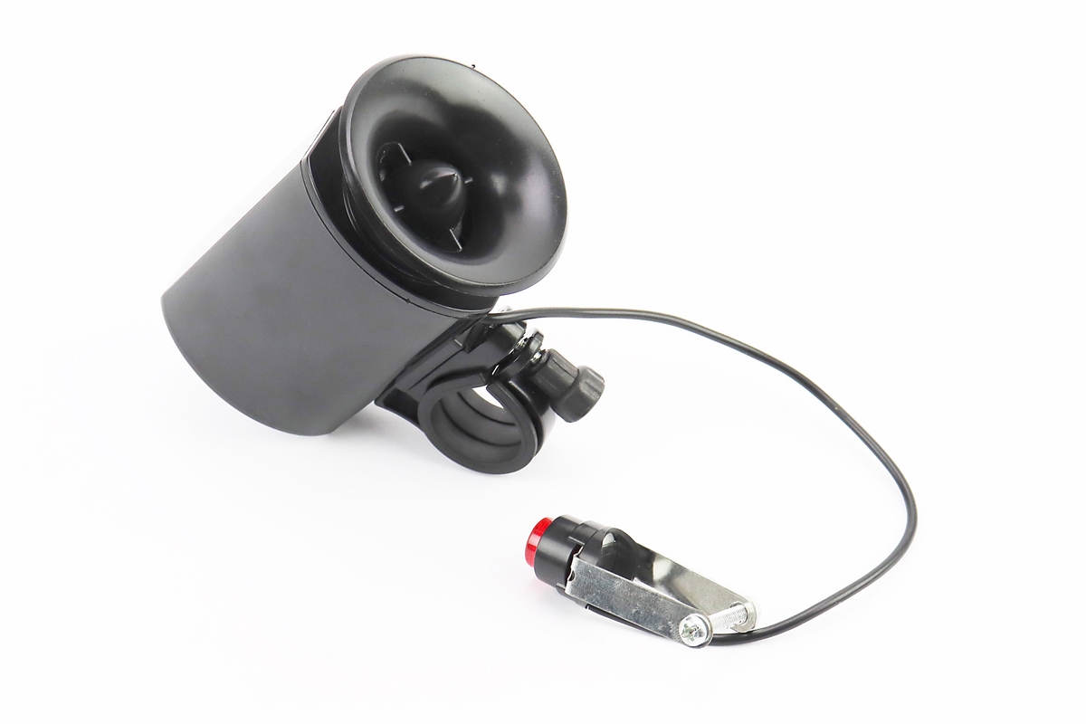 Звонок электронный 6 мелодий, чёрный SB-205 (без батареек)