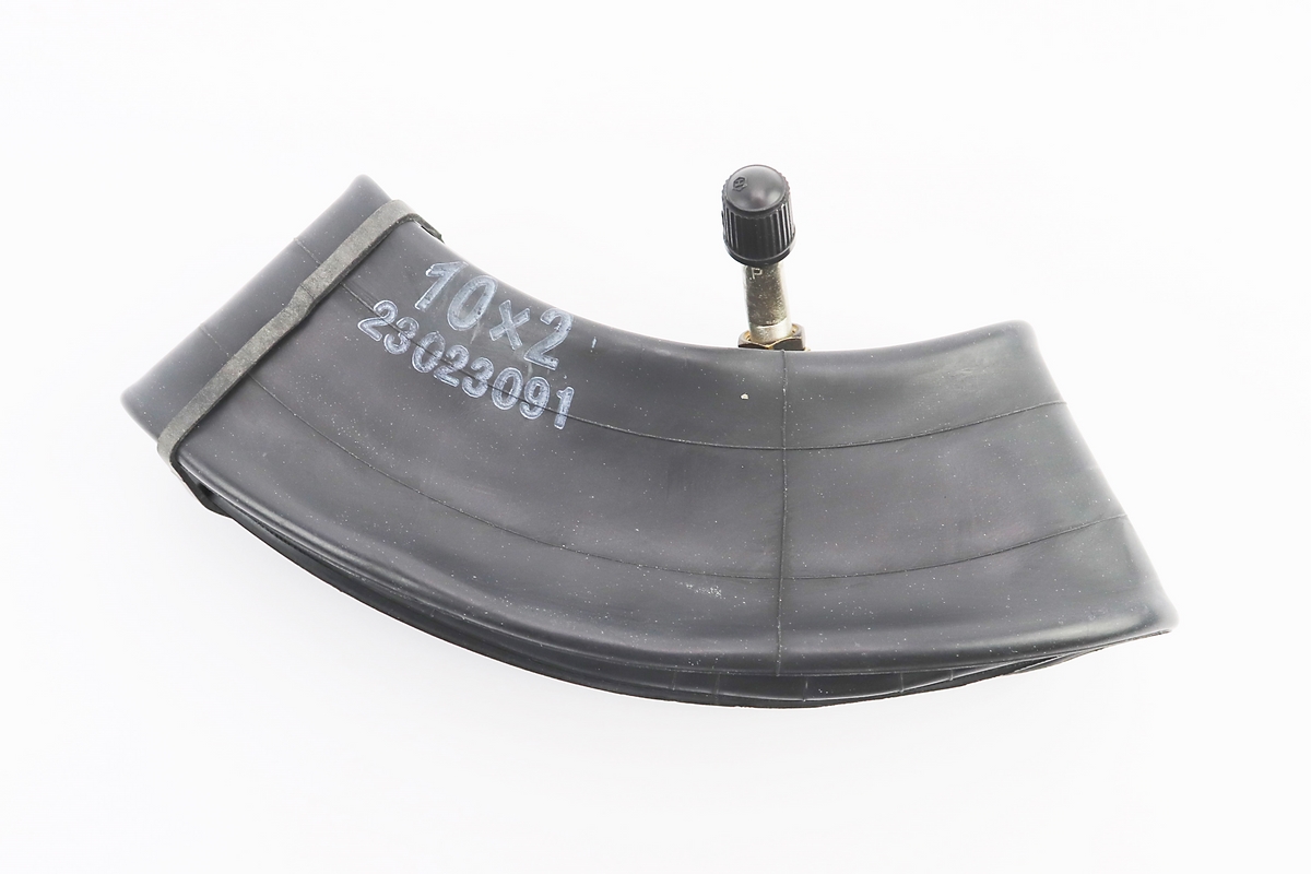 Камера 10"х2,0 з кривим ніпелем (Schrader AV) - Зображення 2