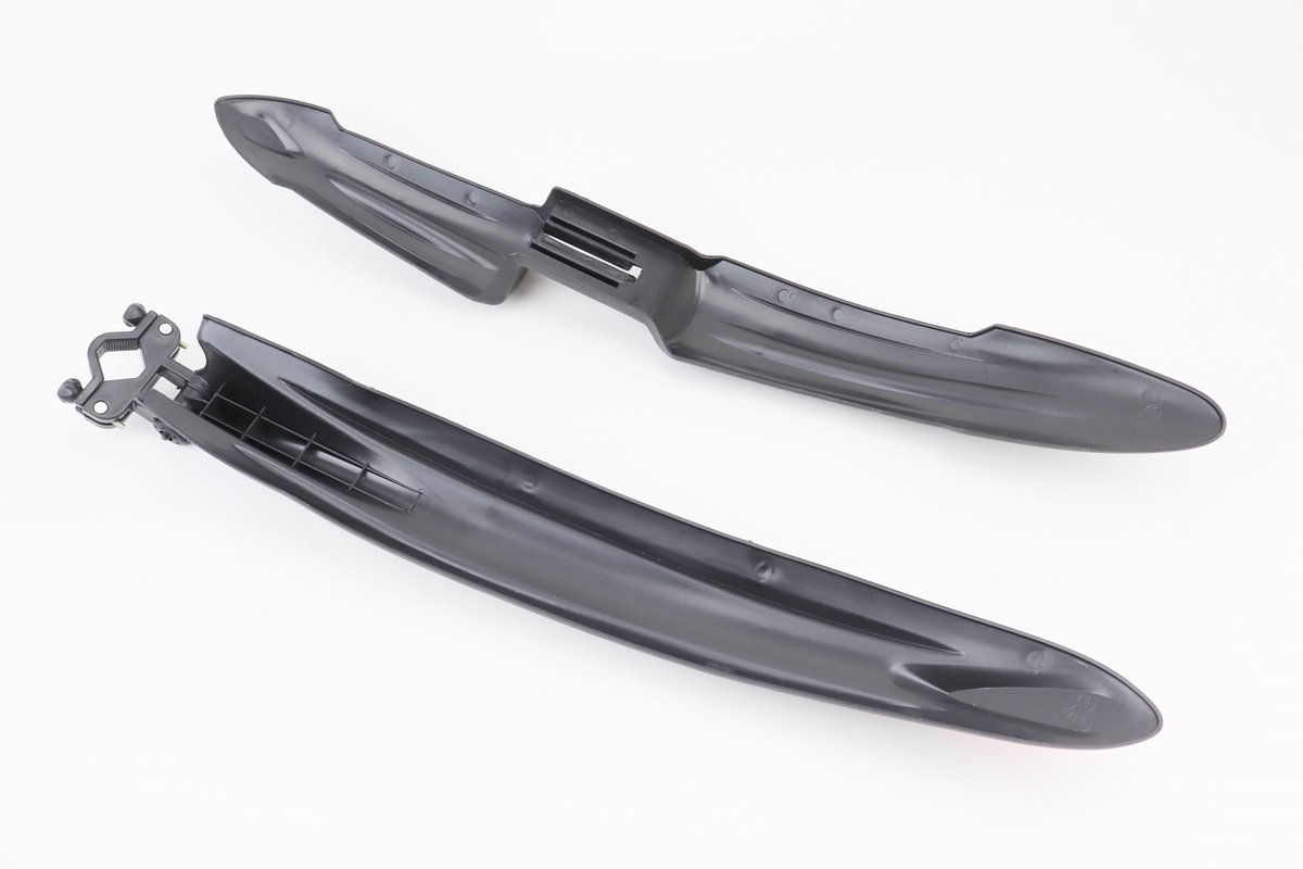 Крылья пластмассовые 24-26" MTB, чёрные YJ-0292 — изображение 2