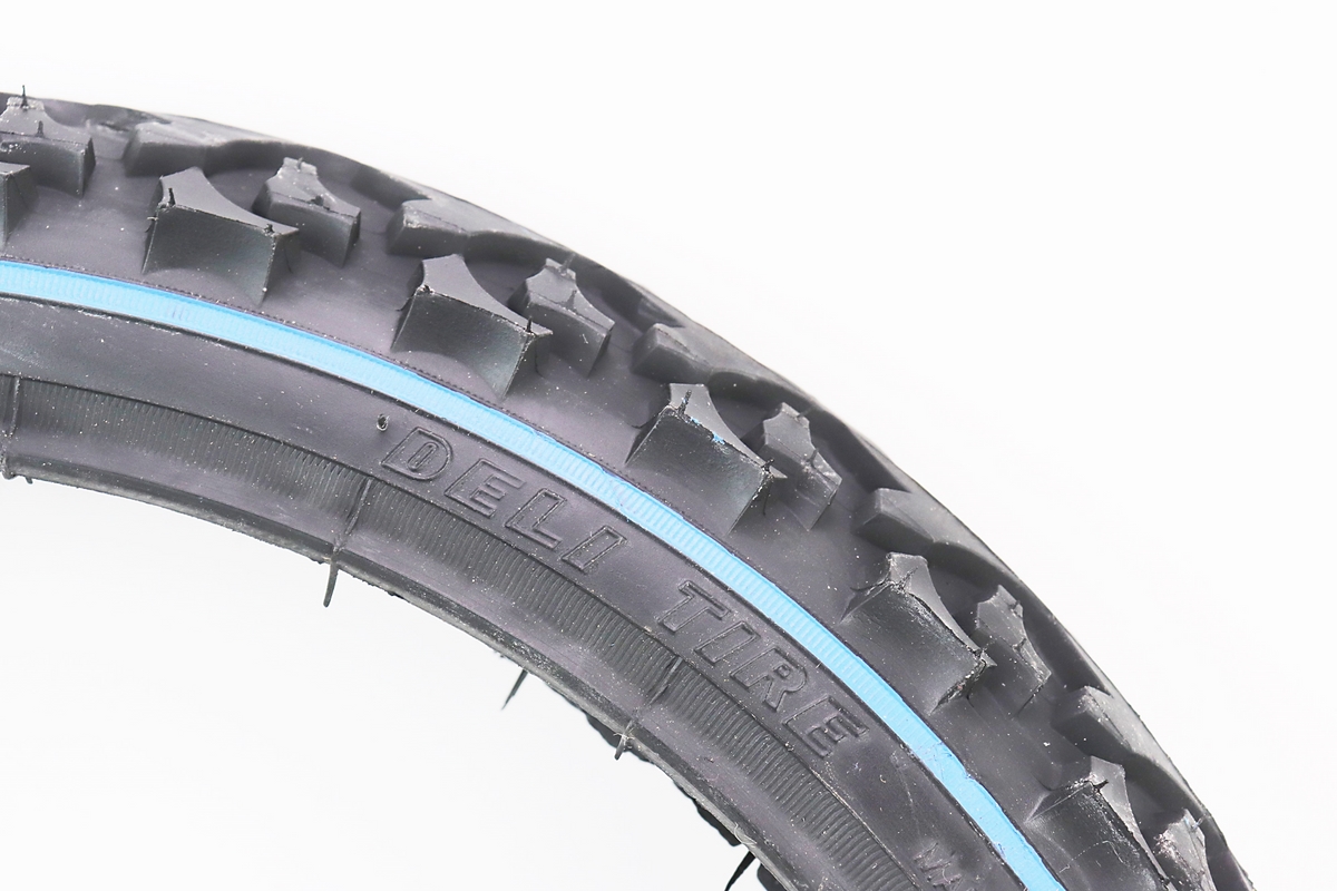 Шина 16"х1,75 (47-305) шипованная с синей полосой S-186 — изображение 3