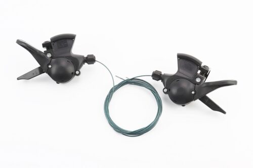 Переключатели (манетка) 3x9 скоростей, чёрные ALIVIO SL-M3100 — изображение 2