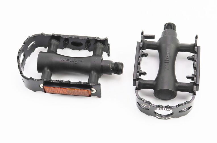 Педалі MTB 9/16″ (103x63x28mm) пластико-алюмінієві, чорні LU-C3
