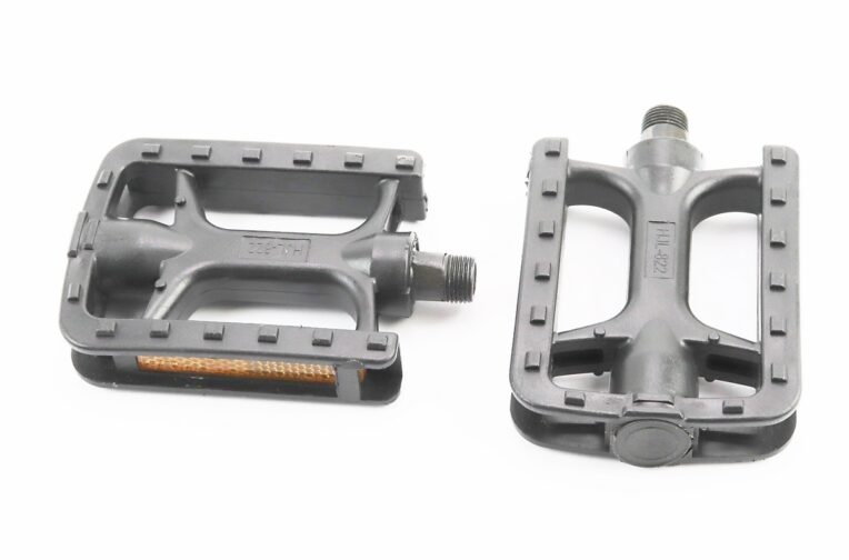 Педалі MTB 9/16″ (104×72.5x23mm) пластикові, чорні HJL-822
