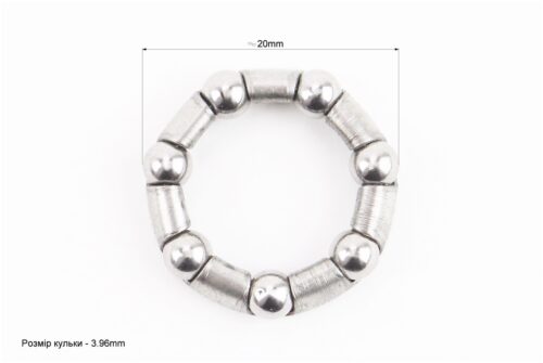 Підшипник педалей 5/32" (Ø3,96) х 7 кульок (D≈20мм) - Зображення 2