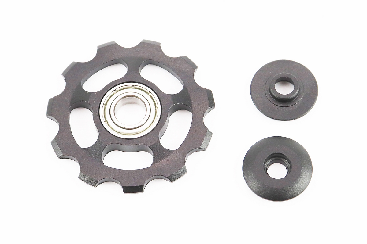 Педалі MTB 9/16" (113x78.5x23mm) пластикові, чорні LU-883DU - Зображення 2