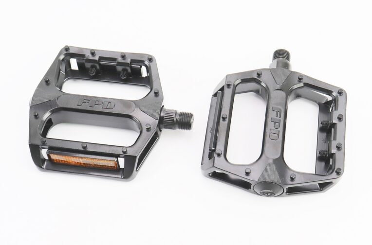 Педалі MTB широкі 9/16″ (108x100x24mm) алюмінієві, чорні NWL-219
