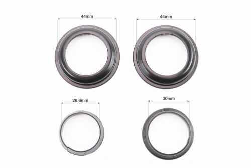 Рулевая колонка 1-1/8" (44/28,6x44/30) безрезьбовой вилки, полуинтегрированные, высокая, чёрный H115M-1 — изображение 3