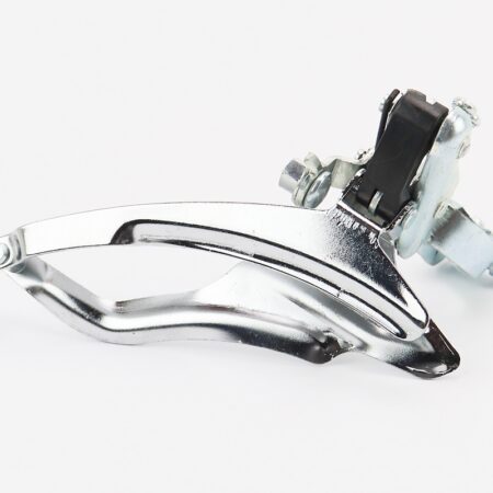 Перекидка цепи передняя с верхней тягой, крепл. 28,6мм, под звезду 42Т, хром