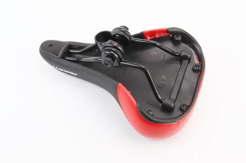 Сиденье MTB 255x180мм, чёрно-красное AVY-6753 — изображение 2