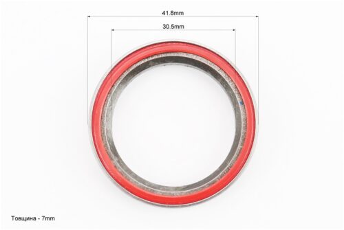 Підшипник MTB керма (41,8х30,15х7х45°) 2RS, CBB-418 - Зображення 2
