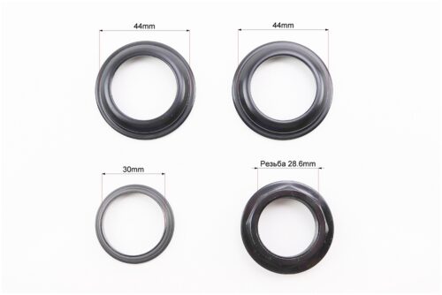 Рулевая колонка 1-1/8" (44/28.6x44/30) резьбовой вилки, высокая, чёрные H112N — изображение 3