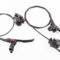 Тормоз Disk-brake гидравлический передний (F160/R140мм)+задний (F180/R160мм), чёрный