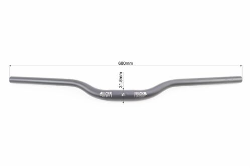 Кермо MTB 31,8х680мм, алюмінієве, чорне HB-RB11L - Зображення 3