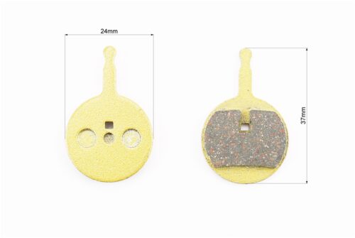 Тормозные колодки Disk-brake (Avid Ball Bearing 5), жёлтые YL-1018 — изображение 2