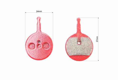Тормозные колодки Disk-brake (Avid Ball Bearing 5), красные YL-1018 — изображение 2
