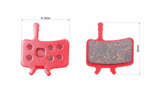 Тормозные колодки Disk-brake (Avid Hydraulic Juicy 5 and 7, Ball Bearing 7), красные YL-1019 — изображение 2