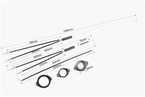 Трос тормозной BMX задний с Gyro Rotor — изображение 2