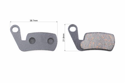 Гальмівні колодки Disk-brake (Magura Marta SL 2002-2008), чорні YL-1030 - Зображення 2